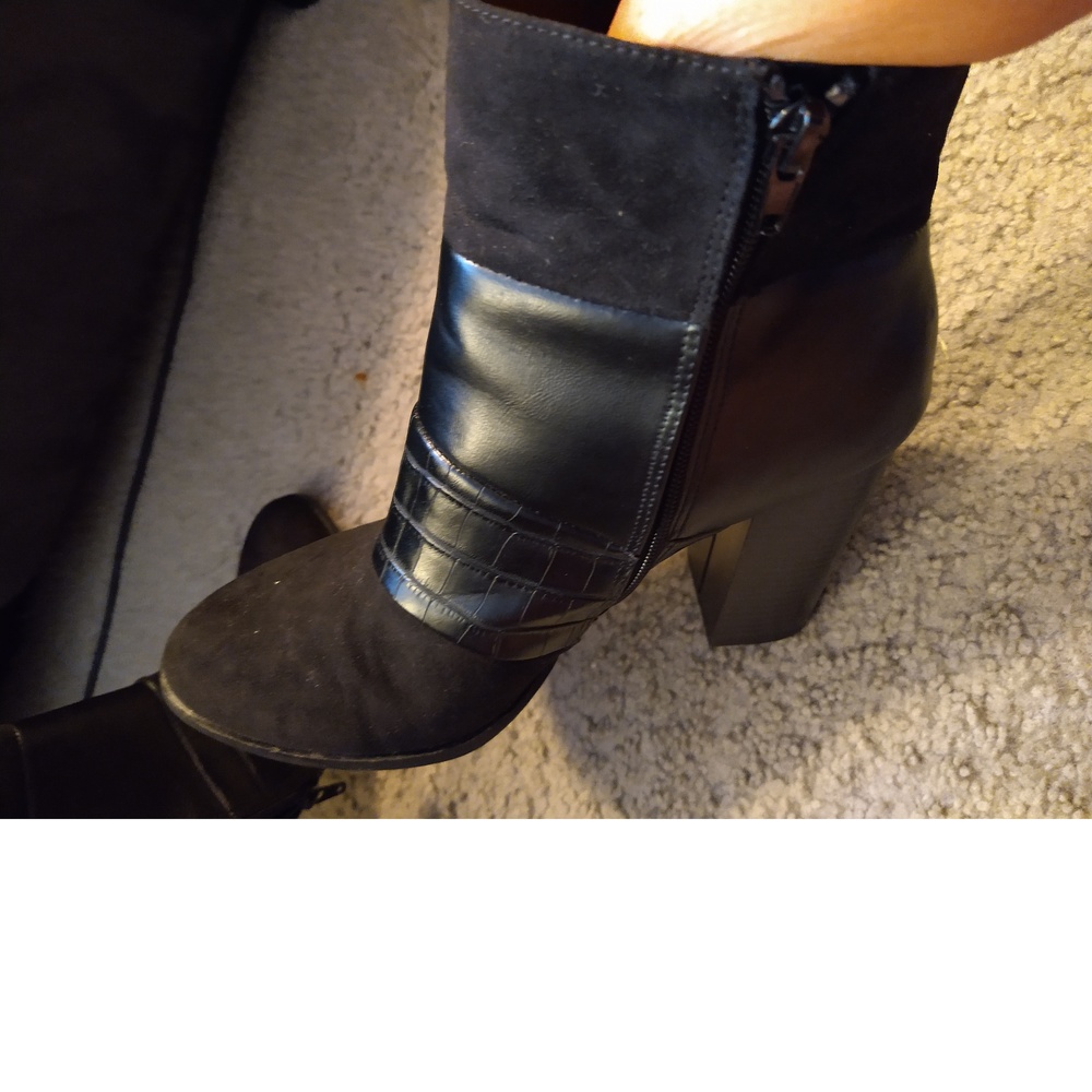 CALLISTA CALIFORNIA SHOES - BLACK STAR BOOTS - EXCELLENT CONDITION - SIZE 10 - Picture 9 of 11